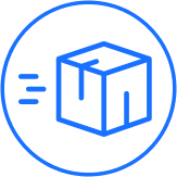 A moving box icon.