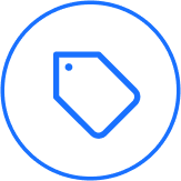 A percentage icon.
